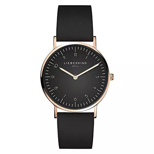 Liebeskind Berlin Uhren Liebeskind Berlin Damen Analog Quarz Armbanduhr mit Lederarmband