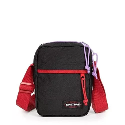 EASTPAK Taschen & Rucksäcke Eastpak The One Umhangtäsche, 21 cm, 2.5 L, Kontrast Violet Red (Schwarz)