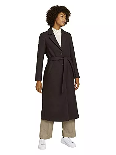 TOM TAILOR Mäntel TOM TAILOR mine to five Damen Wollmantel mit Gürtel