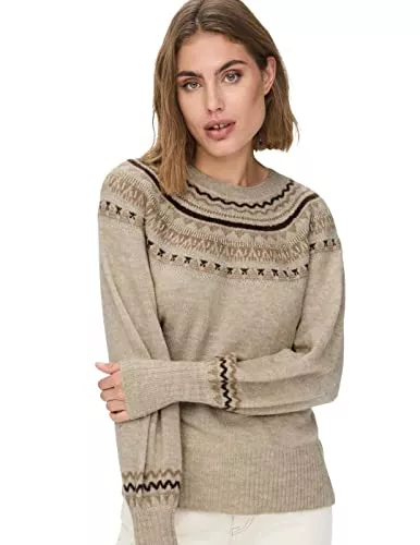 ONLY Pullover & Strickmode ONLY Damen Onllona L/S Knit Pullover Sweater (4er Pack)