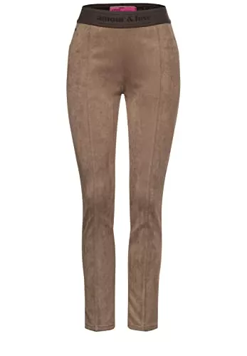 STREET ONE Hosen Street One Damen Kunstlederhose