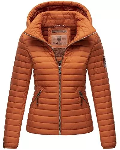 MARIKOO Jacken MARIKOO Damen Jacke Steppjacke Übergangsjacke gesteppt B839