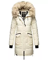 MARIKOO Mäntel MARIKOO Damen Winter Jacke Winter Parka Warme Anorak lange Jacke Steppjacke Gesteppt Steppmantel Mantel CHASKAA