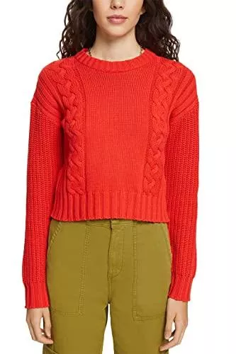 ESPRIT Pullover & Strickmode ESPRIT Pullover mit Zopfstrick