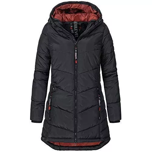 Sublevel Mäntel Sublevel Damen Mantel Winterjacke warme Jacke Outdoorjacke mit Kapuze sportlicher Damen Mädchen Parka S M L XL XXL
