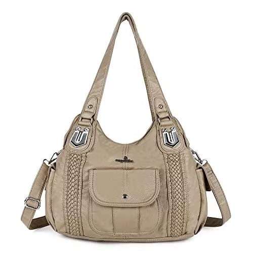 Angel Kiss Taschen & Rucksäcke Angel Kiss Damenmode Handtaschenelo, Damen Tasche Schultertasche, weiches Leder Umhängetaschen,Einkaufstaschen Damen
