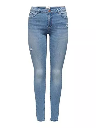 ONLY Jeans ONLY Female Skinny Fit Jeans ONLWauw Life Mid
