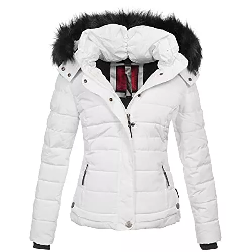 Navahoo Jacken Golden Brands Selection Navahoo warme Damen Winter Jacke Parka Mantel Stepp Kurzjacke gefüttert B301