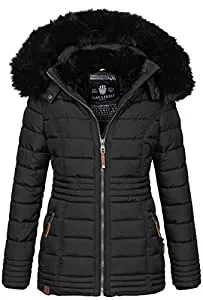 Navahoo Jacken Navahoo warme Damen Winter Jacke Steppjacke mit Teddyfell B900