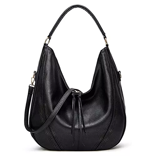 MeiPing Taschen & Rucksäcke MeiPing Handtaschen Damen Lederimitat Umhängetasche Schultertaschen Henkeltaschen Designer Taschen Hobo Taschen Mit Quasten