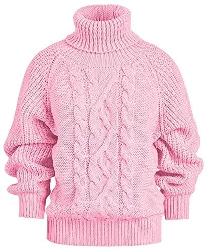 Gemijacka Pullover & Strickmode Gemijacka Damen Langarm Rollkragenpullover Oversized Gestrickt Pullover Kurz Frauen Oberteile für Herbst Winter