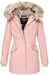 Navahoo Jacken Navahoo Damen Winter Jacke Parka Mantel Winterjacke warm Kunstfell Premium B669