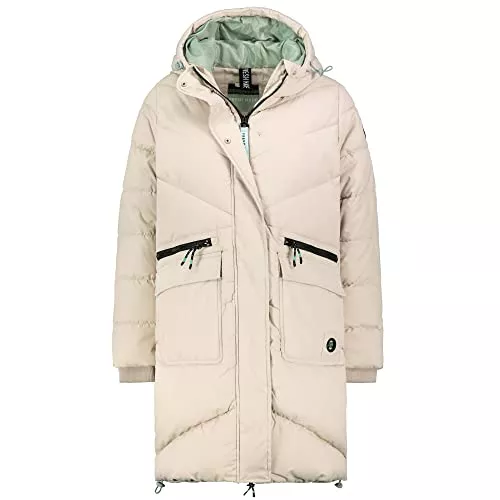 Sublevel Mäntel Sublevel Damen Mantel Winterjacke warme Jacke Outdoorjacke mit Kapuze sportlicher Damen Mädchen Parka S M L XL XXL