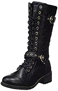 Mustang Stiefel Mustang Damen 1402-509 Schnuer-Stiefel