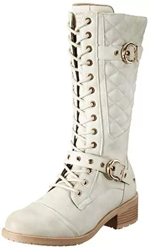 Mustang Stiefel Mustang Damen 1402-509 Schnuer-Stiefel