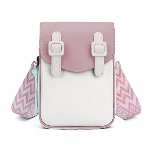 WindTook Taschen & Rucksäcke WindTook Mode Handy Umhängetasche Leder Kleine Umhängetasche Damen Handytasche Zum Umhängen Crossbody Bag Mini Tasche(für 6,1 IN Handy), Gemischte Farben, L/W/H:15x6x20 cm