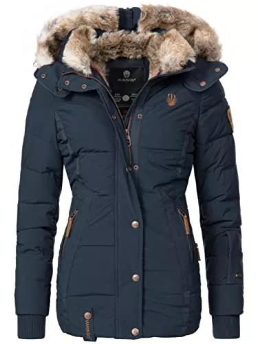 MARIKOO Jacken MARIKOO Damen warme Winter Steppjacke Nekoo XS-XXL