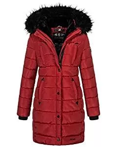 Navahoo Mäntel Navahoo Damen Parka warme Designer Winterjacke mit Kapuze lang B897