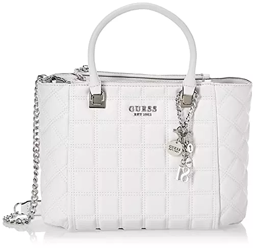 GUESS Taschen & Rucksäcke Guess Kamina Status Satchel White