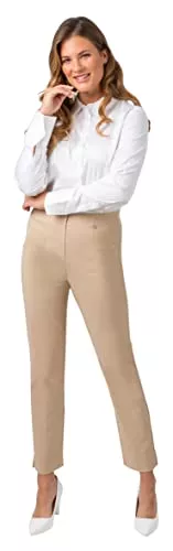 Gio Milano Hosen Gio Milano, Gio-Gabi, super Stretch Hose mit geradem Bein ohne Verschluss