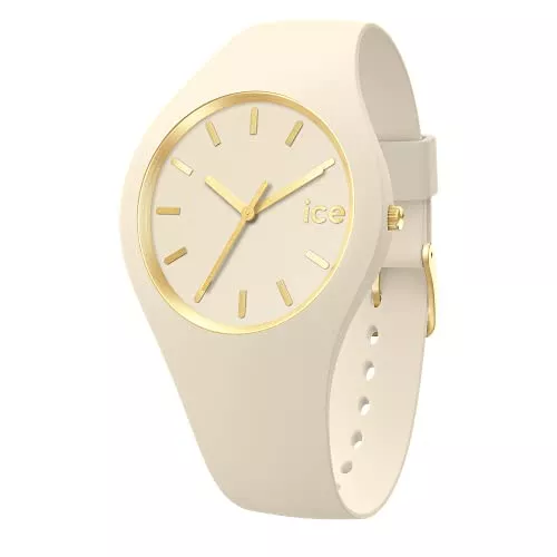 ICE-WATCH Uhren Ice-Watch - ICE glam brushed Almond skin - Beige Damenuhr mit Silikonarmband