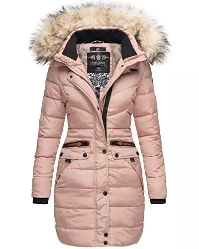 Navahoo Mäntel Navahoo Damen Winter Jacke Mantel Parka warm gefütterte Winterjacke B383