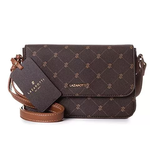 Lazarotti Taschen & Rucksäcke Lazarotti Palermo Serie Umhängetasche Damen - Crossbody Tasche für Damen - Stylische Umhängetasche mit verstellbarem Riemen