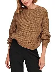 ONLY Pullover & Strickmode ONLY Damen Onlmella L/S Structure Bf KNT Pullover Sweater
