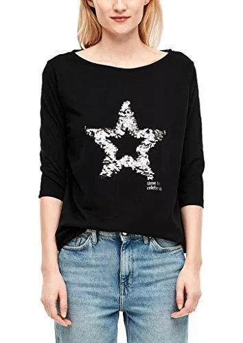 s.Oliver Langarmshirts s.Oliver Damen T-Shirt