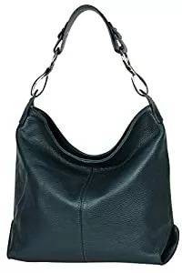 AmbraModa Taschen & Rucksäcke AmbraModa GL033 - Damen echt Ledertasche Handtasche Schultertasche Henkeltasche Beutel