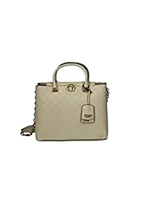 Guess Taschen & Rucksäcke GUESS Handtasche mit Reissverschluss, uni(stonelogo), Gr. ONE SIZE