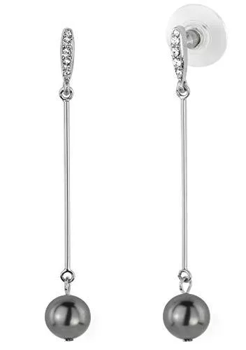 Traveller Schmuck Traveller Ohrhänger mit grauer Perlen - 114213