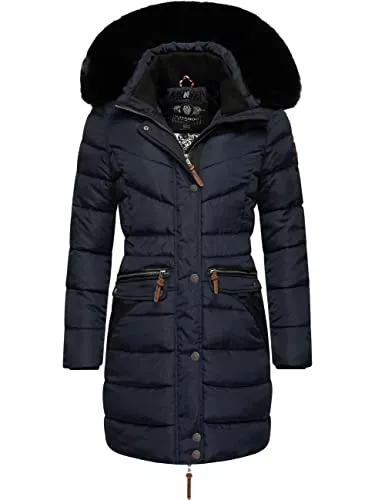 Navahoo Mäntel Navahoo Damen Warmer Winter Steppmantel Paula XS-XXL
