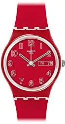 Swatch Uhren Swatch Unisex Digital Quarz Uhr mit Silikon Armband GW705