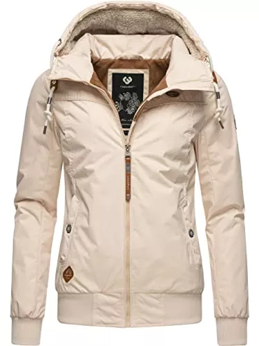 Ragwear Jacken Ragwear Damen warme Winterjacke mit Abnehmbarer Kapuze Jotty Winter XS-XXL
