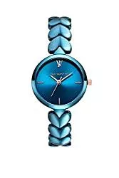 PAUL VALENTINE Uhren PAUL VALENTINE ® Lovella Damenuhr mit herzförmigen Gliedern - 26 mm - Edle Damen Uhr mit japanischem Quarzwerk - Spritzwassergeschützt - Armbanduhr für Damen