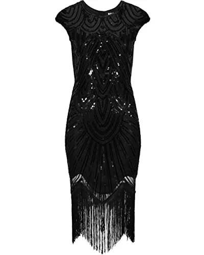 Ro Rox Cocktail Ro Rox Evelyn Great Gatsby Cocktail Party 1920er Jahre Kleid