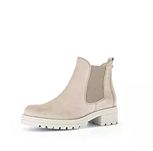 Gabor Stiefel Gabor Damen Chelsea Boots, Frauen Stiefeletten,Wechselfußbett,Moderate Mehrweite (G)