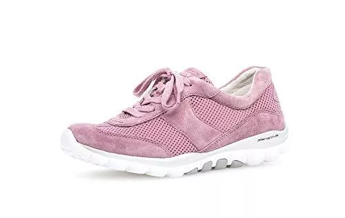 Gabor Sneaker & Sportschuhe Gabor Damen Halbschuhe, Frauen Sneaker Low,lose Einlage,Turnschuhe,Laufschuhe,Ladies,Women's,Halbschuhe,rosa,38.5 EU / 5.5 UK