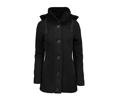 Brandit Jacken Brandit Damen Women Square Fleece Jacket Mantel