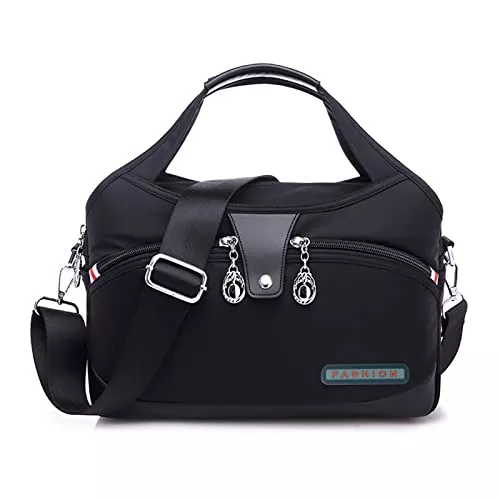 Travistar Taschen & Rucksäcke Travistar Umhängetasche Damen - Wasserdicht Nylon Crossbody Bag Damen Arbeitstasche Multi-Tasche, Kleine Handtasche Damen Reisetasche Shopping für Frauen mit Griffen Messenger-Bag