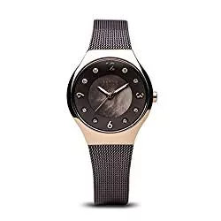 BERING Uhren BERING Damen-Armbanduhr Analog Solar Edelstahl 14427-265