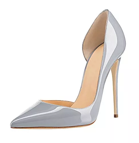 Soireelady High Heels Soireelady Damen Pumps,Cut Out Schuhe,Stilettos High Heels,Spitze Zehe Pumps