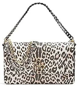 GUESS Taschen & Rucksäcke Guess Luna Large Convertible Xbody Flap Leopard