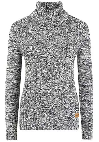 OXMO Pullover & Strickmode OXMO OXPhilipa Damen Rollkragenpullover Pullover mit Rollkragen