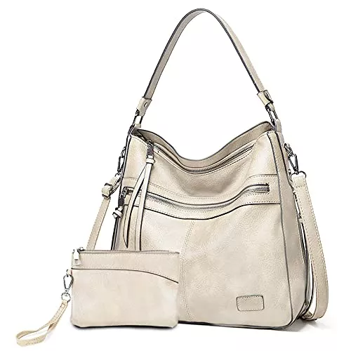 Gladdon Taschen & Rucksäcke Gladdon Handtaschen Damen Leder umhängetasche Shopper Mode Hobo Taschen grosse Kapazität Schultertasche Designer Mehrfachtasche