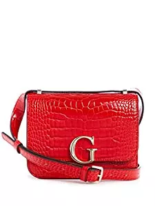 GUESS Taschen & Rucksäcke Guess Damen Corily Mini Handtasche Taschen Und Geldbörsen Rot ONE Size