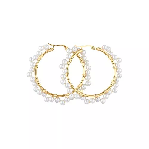 heideman ars gratia artis Schmuck Heideman Ohrringe Damen Globosus aus EdelstahlOhrschmuck für Frauen mit Perle