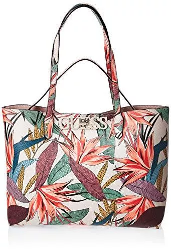 GUESS Taschen & Rucksäcke Guess UPTOWN CHIC PF730123 Shopper + kleine Tasche mit puderrosa Blumenmuster