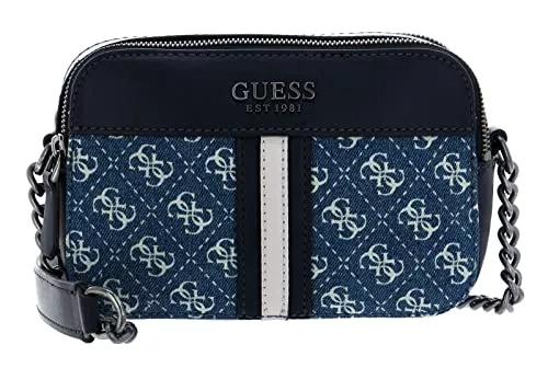 GUESS Taschen & Rucksäcke Guess Noelle Crossbody Camera Bag Denim Multi